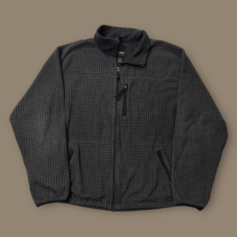 Vintage 90’s LL Bean Thermal Zip Up Jacket